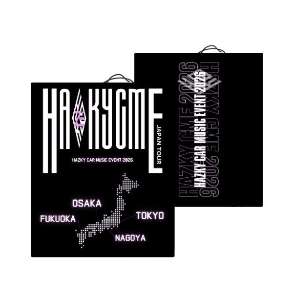 エアーフレッシュナー (Hazky Car Music Event 2026 限定デザイン)