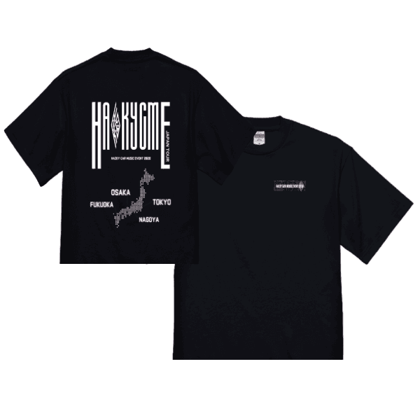 ライブTシャツ (Hazky Car Music Event 2026 限定デザイン)